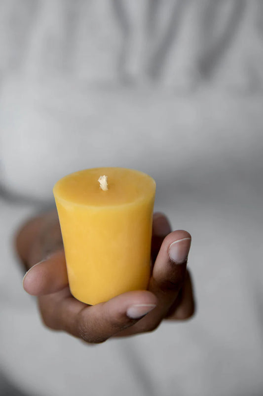 Single Beeswax Votive